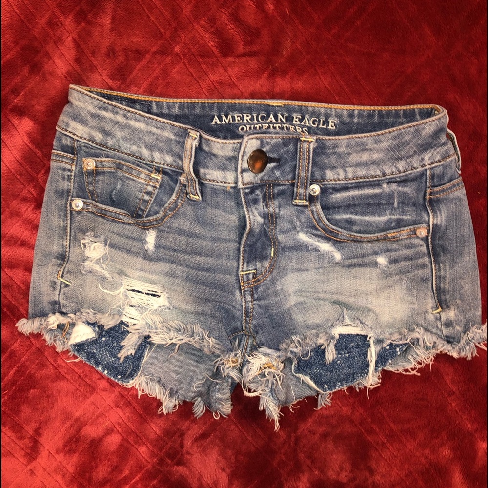 American Eagle Distressed Shorts